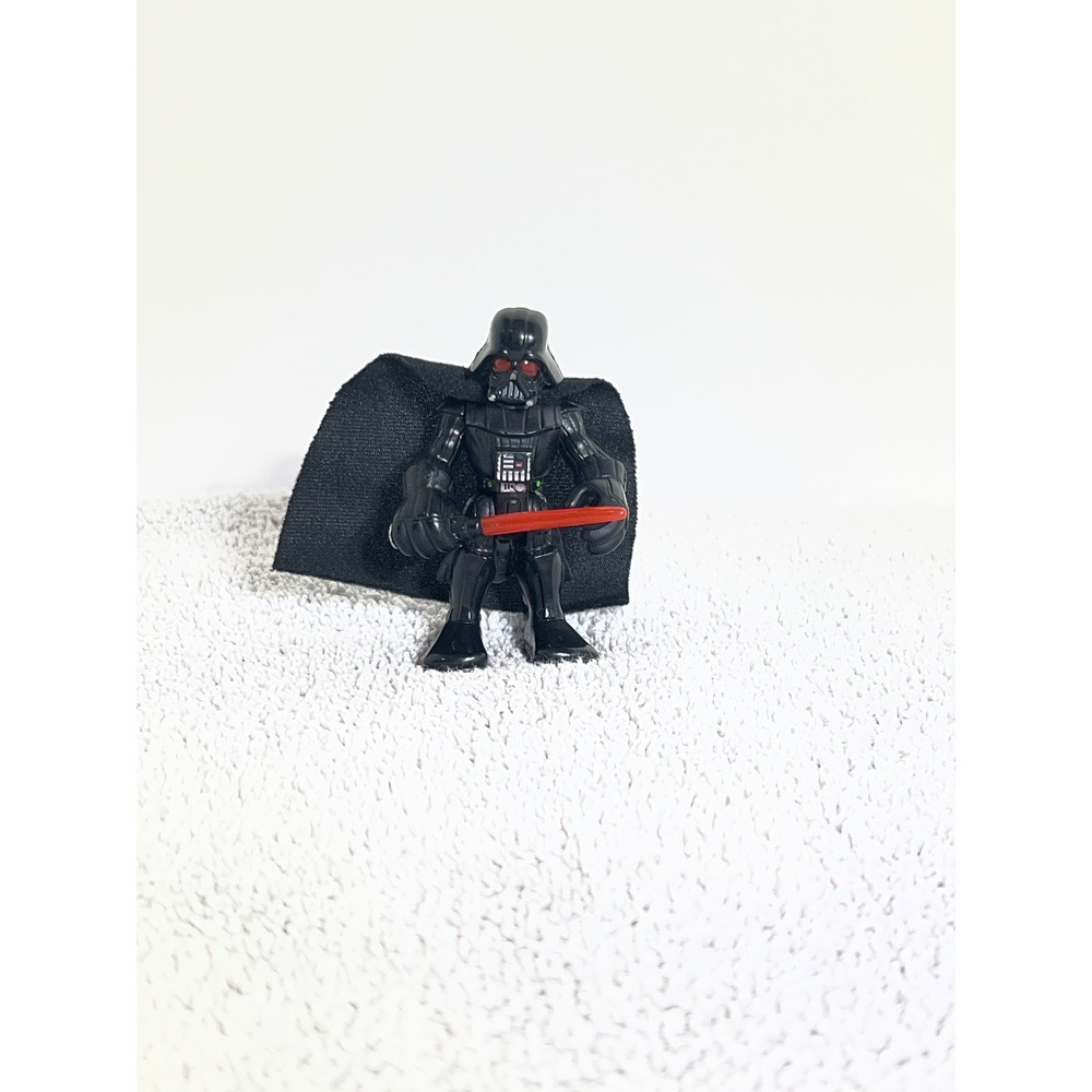 Star Wars Galactic‎ Heroes Darth Vader Action Figure Black Cape Red Lightsaber